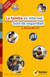 La familia en Internet Guía de seguridad