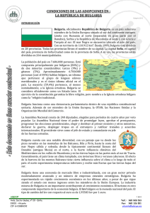 Condiciones de adopción en Bulgaria