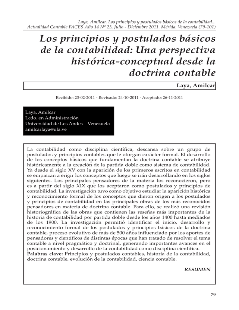 Los Principios Y Postulados B 193 Sicos De La Contabilidad Coggle ...