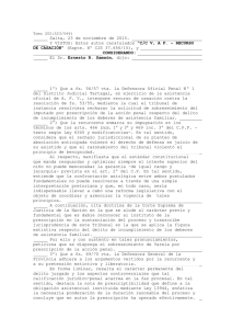 _____ El Dr. Ernesto R. Samsón, dijo: principio de benignidad.