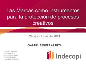 Otros instrumentos de protección de propiedad intelectual Marcas y
