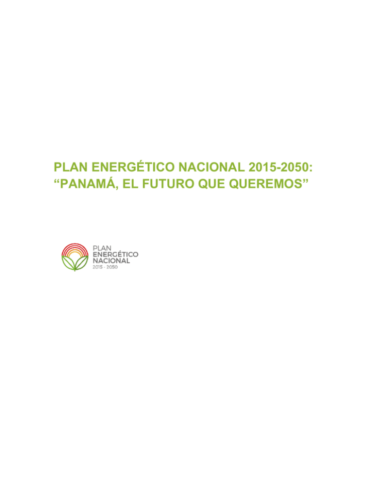 Plan Energético Nacional 2015-2050