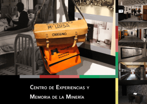 Dossier informativo del centro - Centro de Experiencias y Memoria
