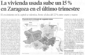 La vivienda usada Sube un 15 %