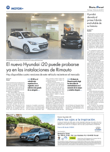 El nuevo Hyundai i20 puede probarse ya en las instalaciones de