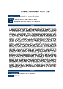 revisión del monto de la obligación alimentaria