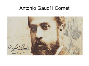 Antonio Gaudí y el movimiento naturalista