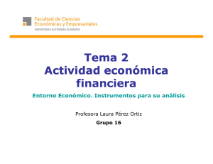 Tema 2 Actividad económica financiera
