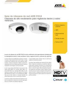 Serie de cámaras de red AXIS P39-R
