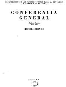 Conferencia General, séptima reunión, París 1952 - unesdoc