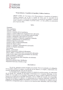 Orden periodo estival - Secretaría de Estado de Presupuestos y