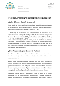 Información sobre el uso de la factura electrónica y los códigos DIR3