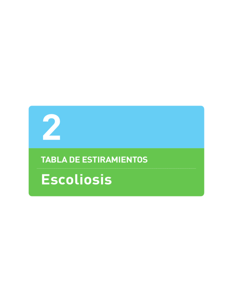 Escoliosis Fisiolution Las Tablas