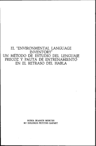 el "environmental language inventory"