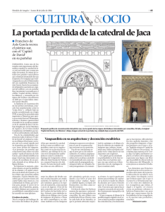 La portada perdida de la catedral de Jaca