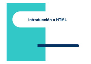 Presentacion HTML