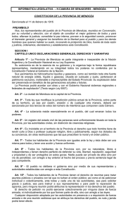 INFORMATICA LEGISLATIVA – H.CAMARA DE SENADORES