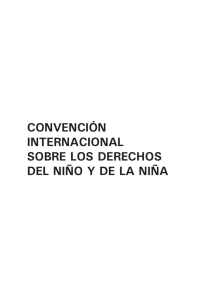 convención internacional sobre los derechos del niño y de