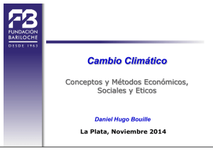 Cambio Climático: Conceptos y Métodos Económicos, Sociales y