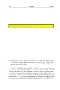 Review of Steven Wagschal`s book: The Literature of - H-Net
