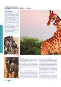 Safari En Kenia - B the travel brand