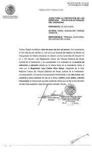 saca aa - Tribunal Electoral del Poder Judicial de la Federación