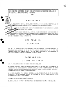 sindicato obrero de la construcción miguel hidalgo y costilla del