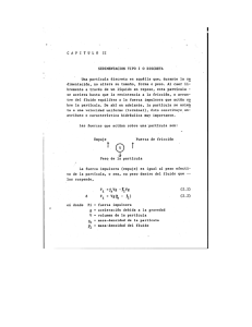 CAPITUL 0 II SEDIMENTACION TIPO I 0 DISCRETA