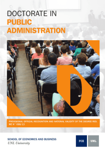 doctorate in public administration