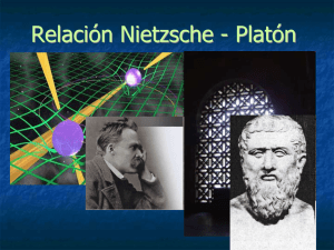 Relación Nietzsche- Platón