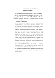 LEY QUE MODIFICA LOS ARTÍCULOS 46º-B y 46º