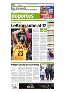 LeBron sube al 12 - El Diario de Sonora