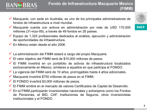Fondo de Infraestructura Macquarie Mexico (FIMM)