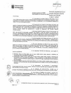 Decreto 615 - disico - Universidad de Valparaíso