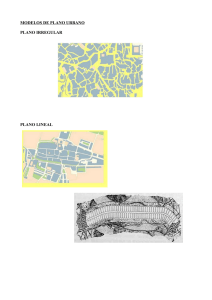 modelos de plano urbano plano irregular plano