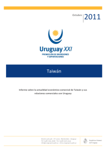Taiwan - Uruguay XXI