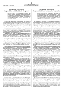 Decreto 195/2015 - Conselleria de Bienestar Social