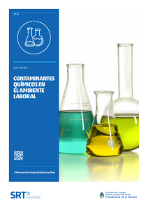 contaminantes químicos en el ambiente laboral