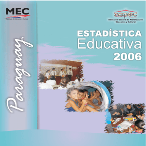 Estadística Educativa 2006