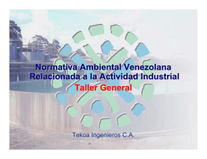 Normativa Ambiental Venezolana GENERAL