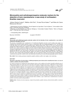 Microcystins and cylindrospermopsins molecular