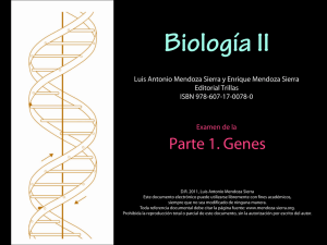 Mendoza, L. et al., Biología II Examen Parte 1