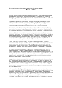 Revistas iberoamericanas de comunicación Artículo Resumen