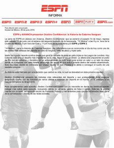ESPN y AVIANCA presentan Destino Confidencial: la historia de