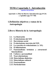 Curso Introducción a la Antropología.