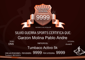 Garzon Molina Pablo Andre 9999 9999