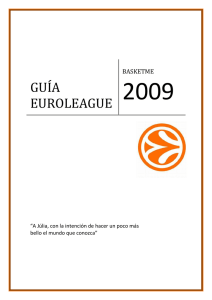 guía euroliga 2009