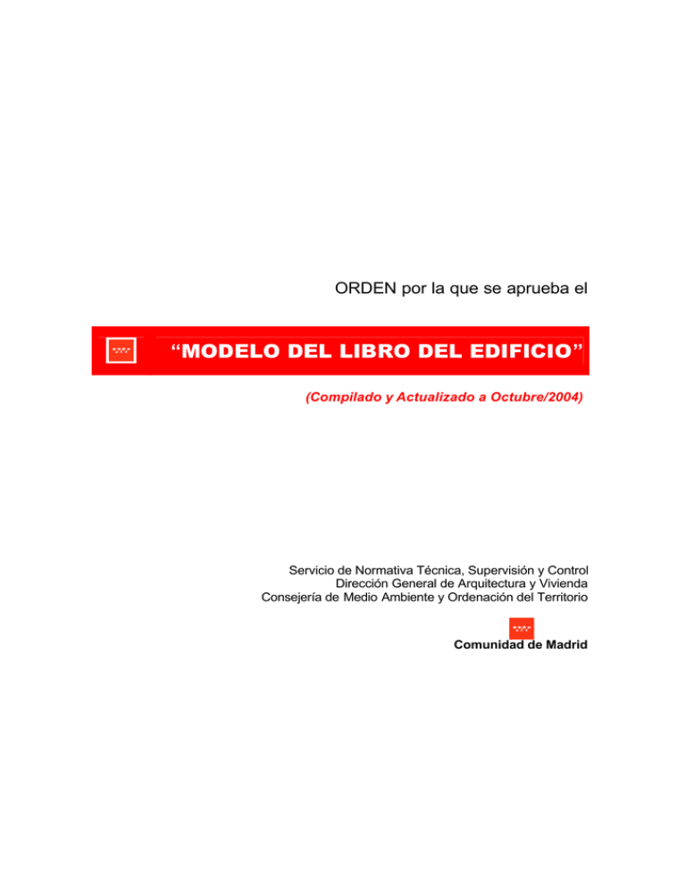  MODELO DEL LIBRO DEL EDIFICIO 