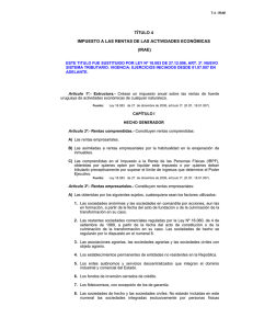 título 4 impuesto a las rentas de las actividades económicas