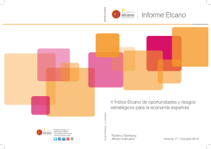V Índice Elcano de oportunidades y riesgos estratégicos para la